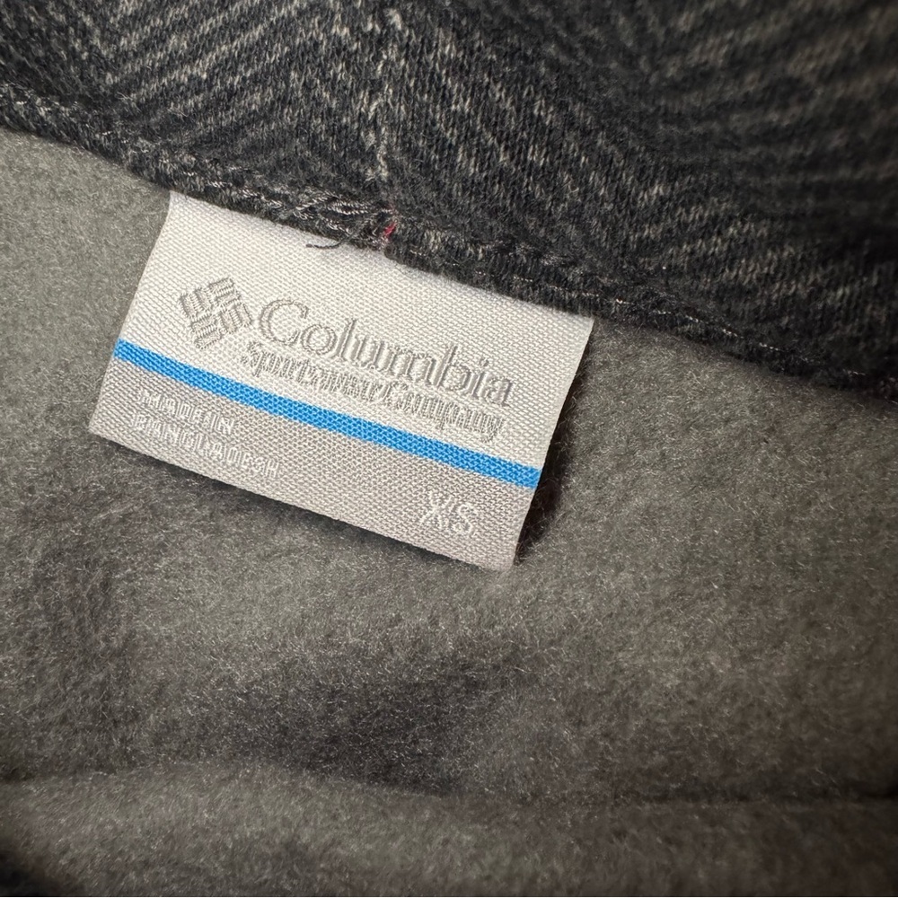 Columbia Sweatshirt Women XS Dark Gray Pullover Mock Neck Long Sleeve - Picture 7 of 9
